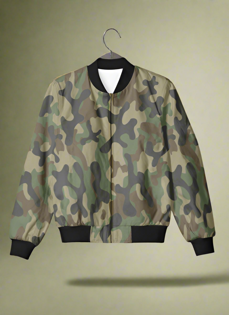 The Camo Bomber Jacket