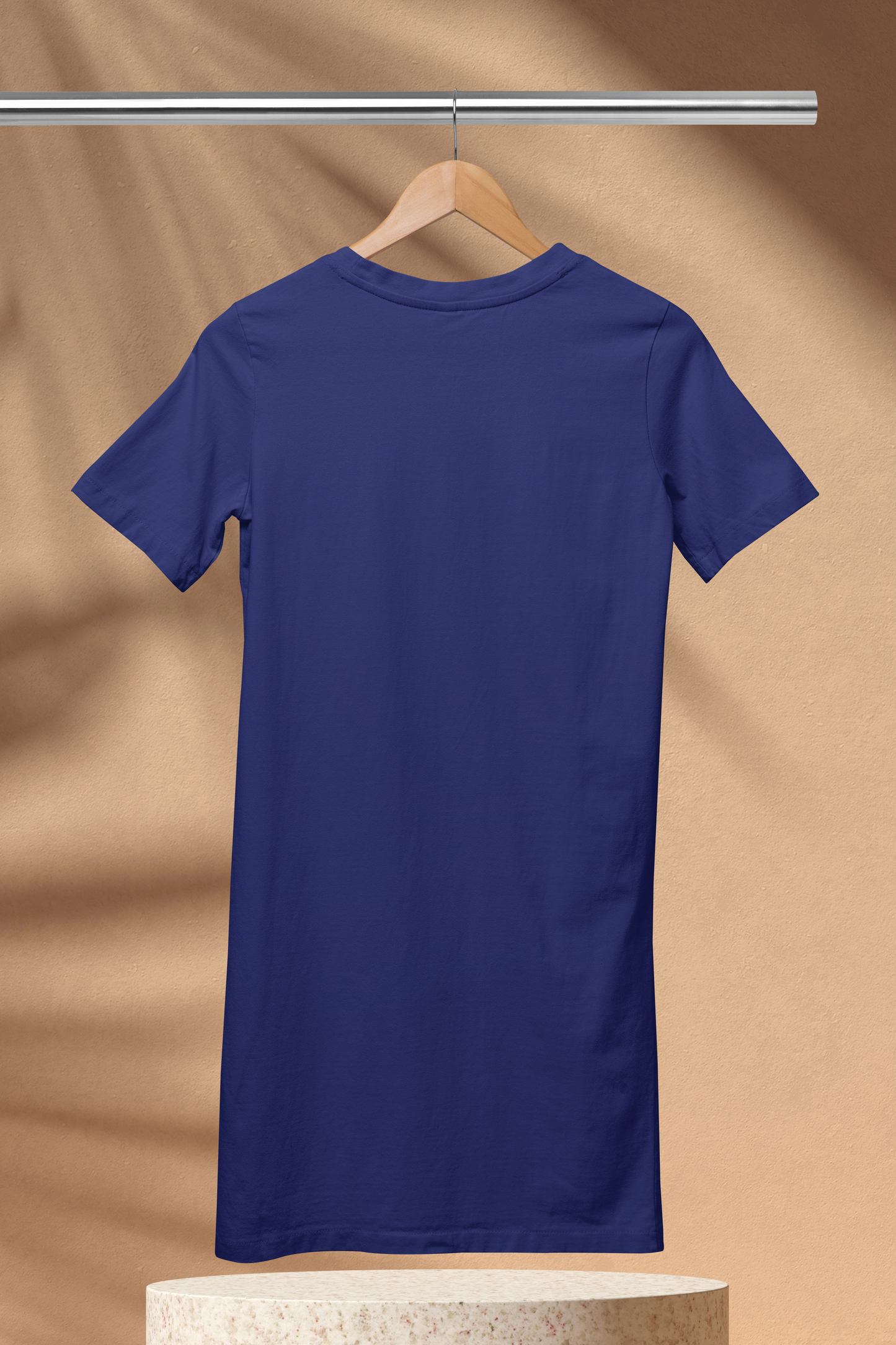 The Solid T-shirt Dress