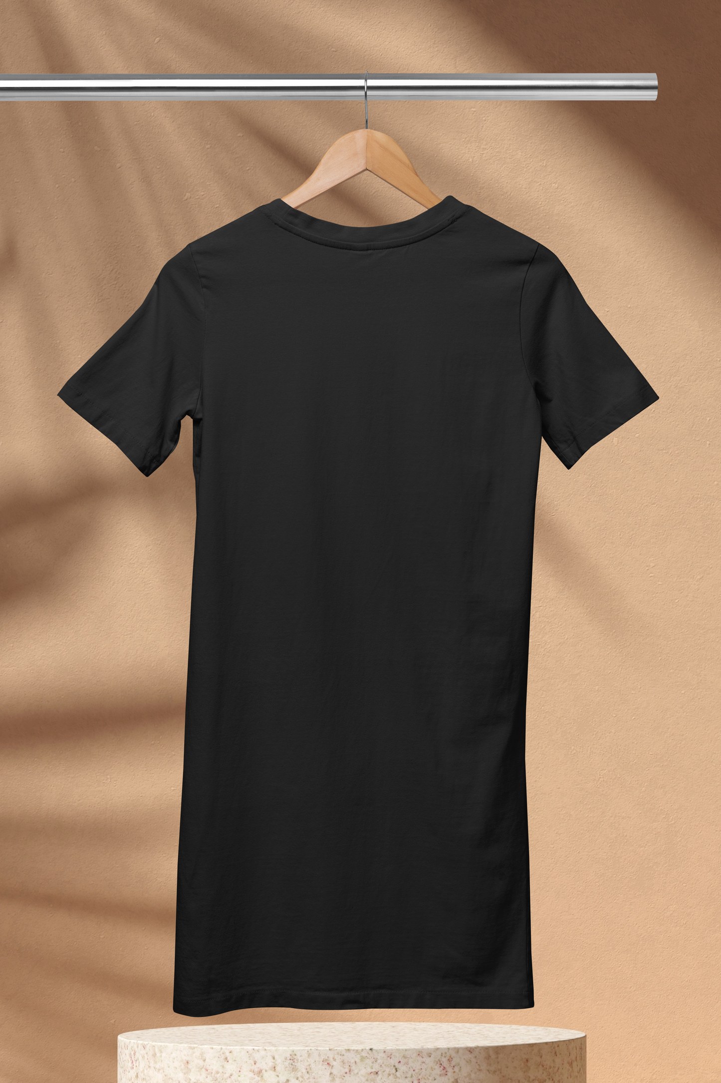 The Solid T-shirt Dress