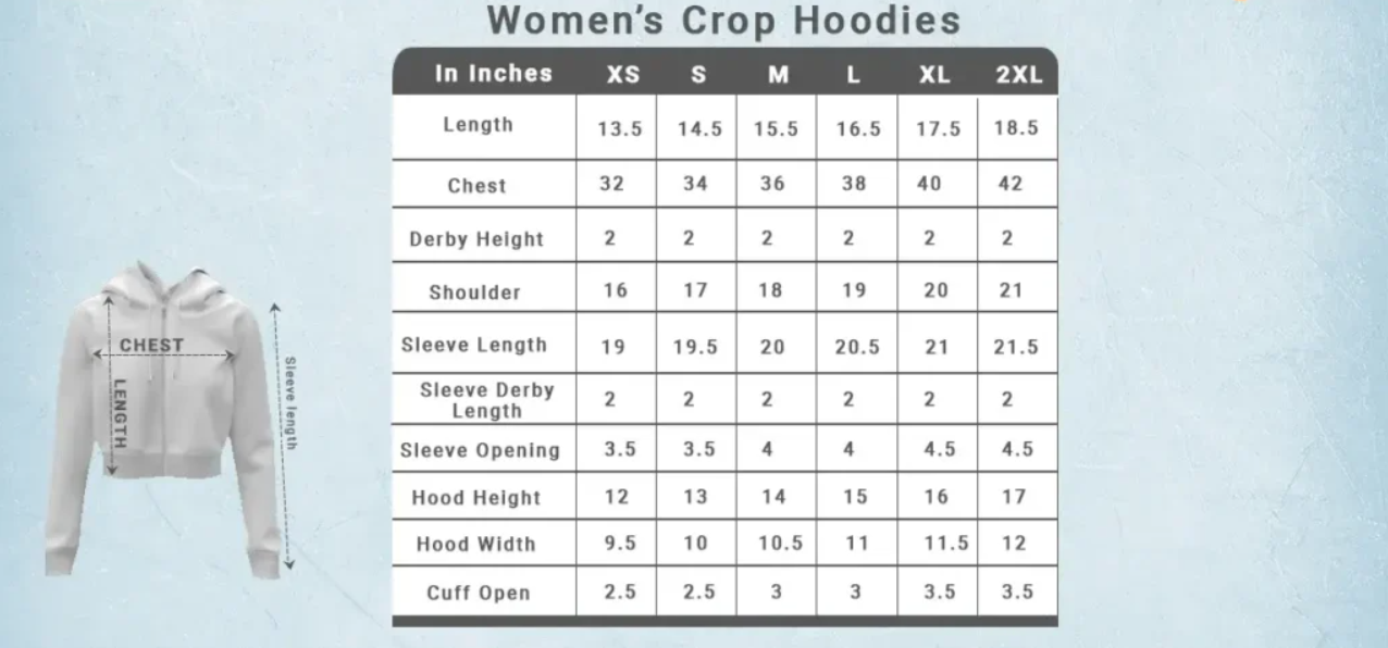 The Solid Crop Hoodie