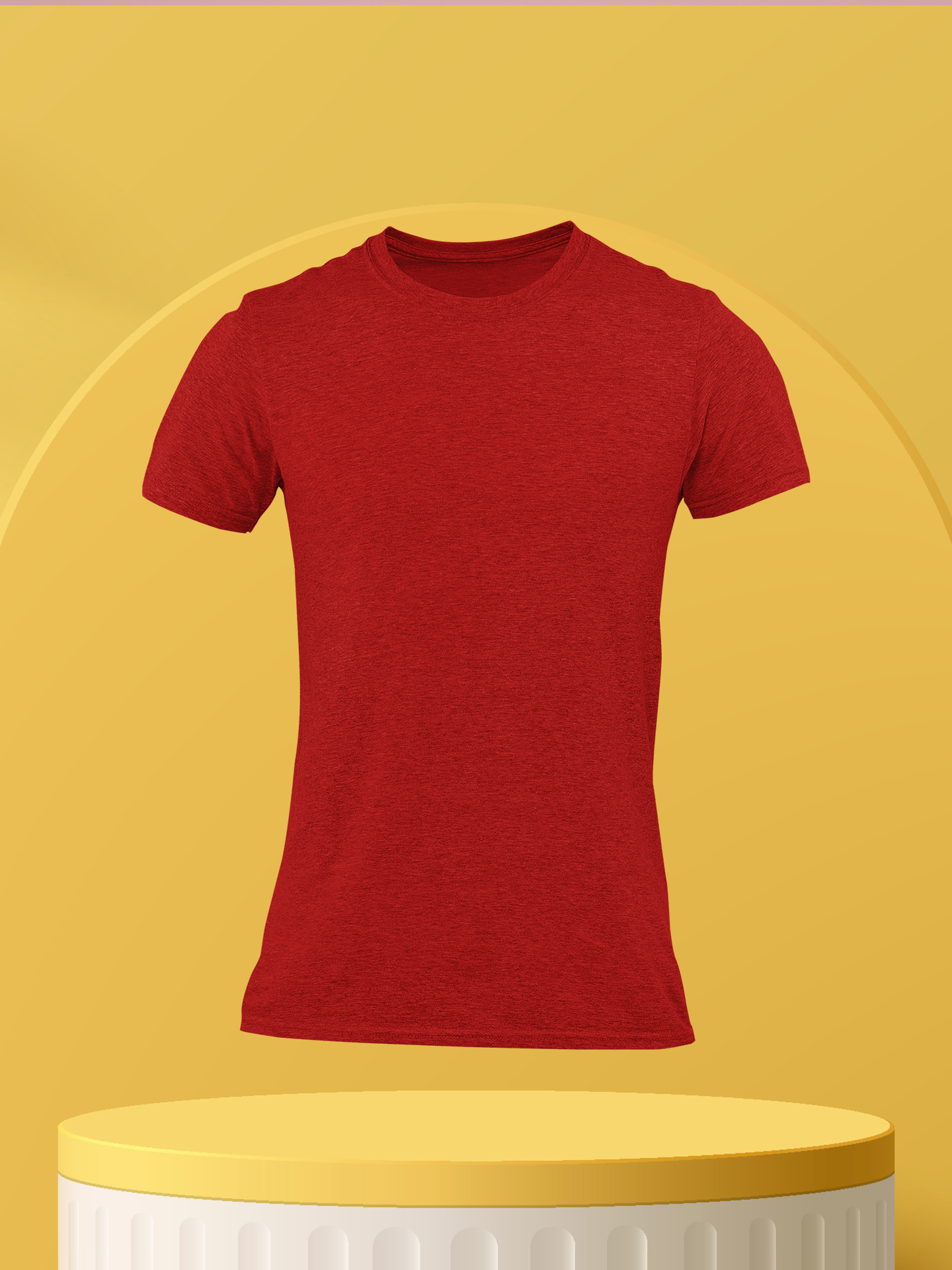 The Solid Round Neck Tee