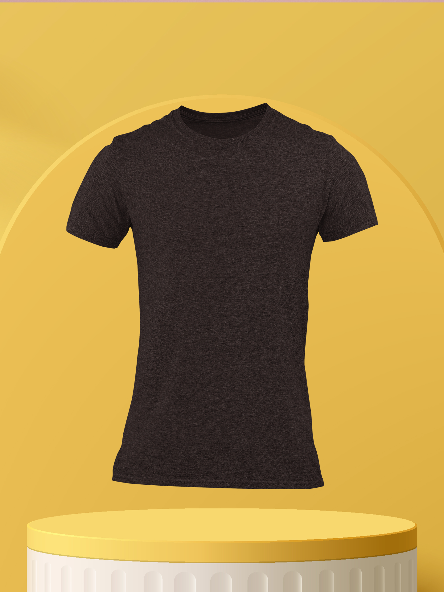 The Solid Round Neck Tee