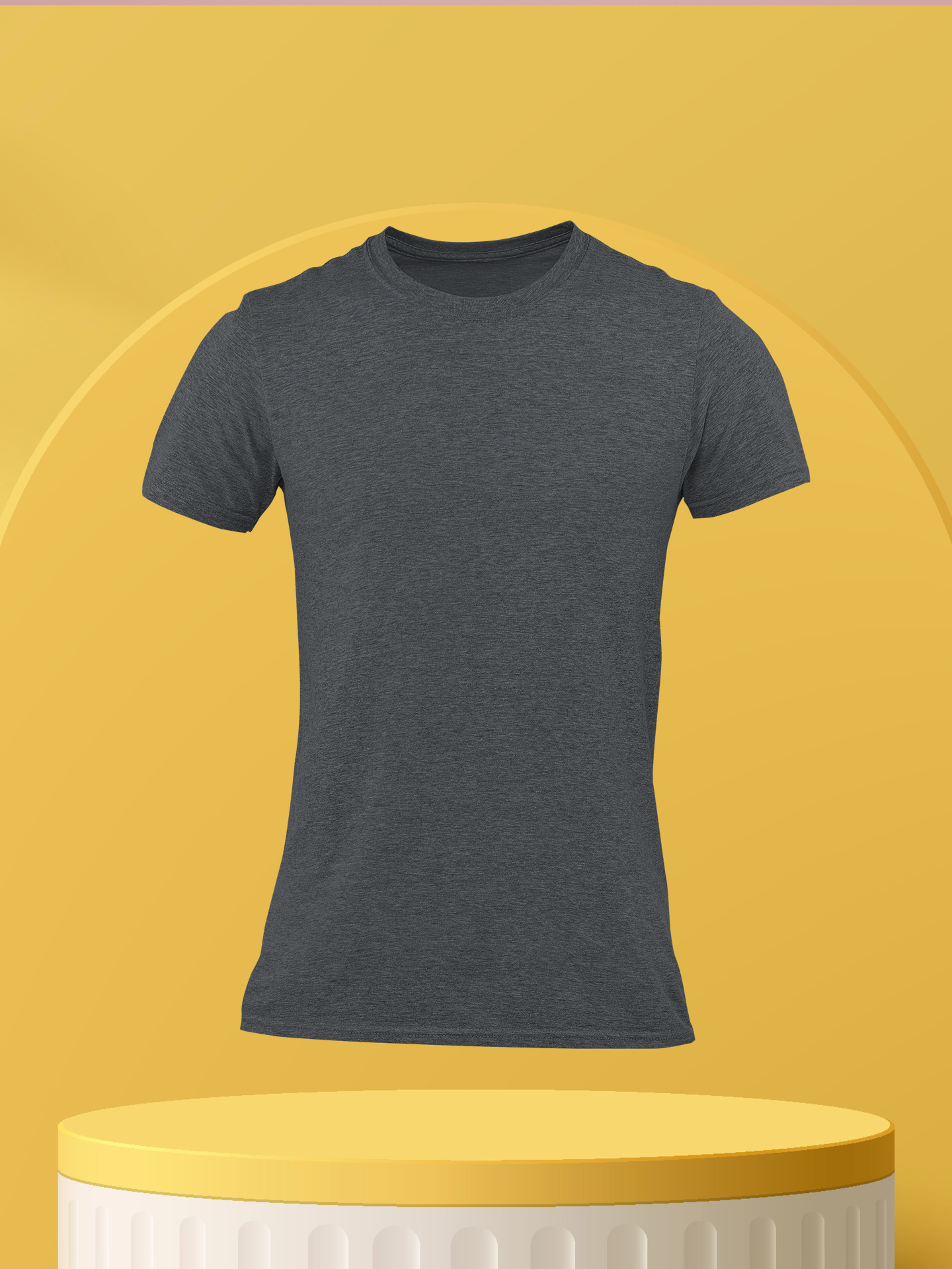 The Solid Round Neck Tee