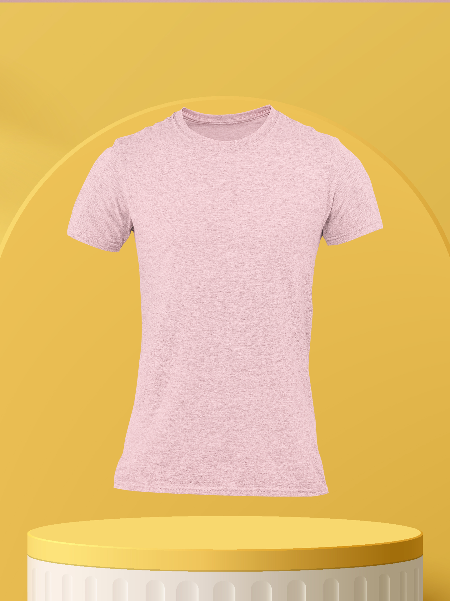 The Solid Round Neck Tee