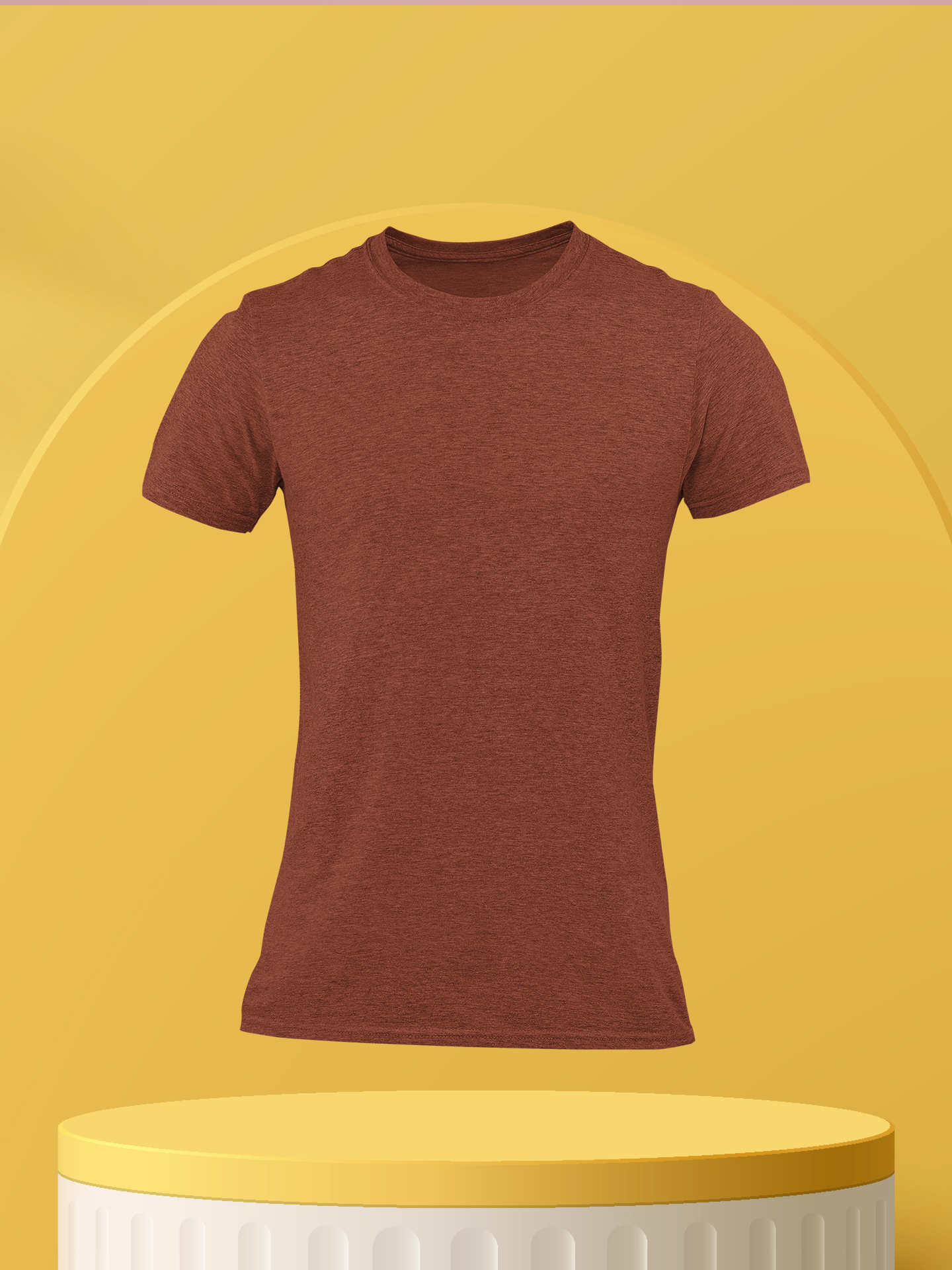 The Solid Round Neck Tee