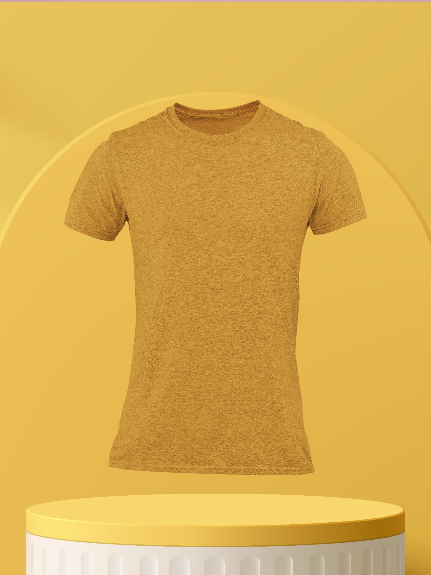 The Solid Round Neck Tee