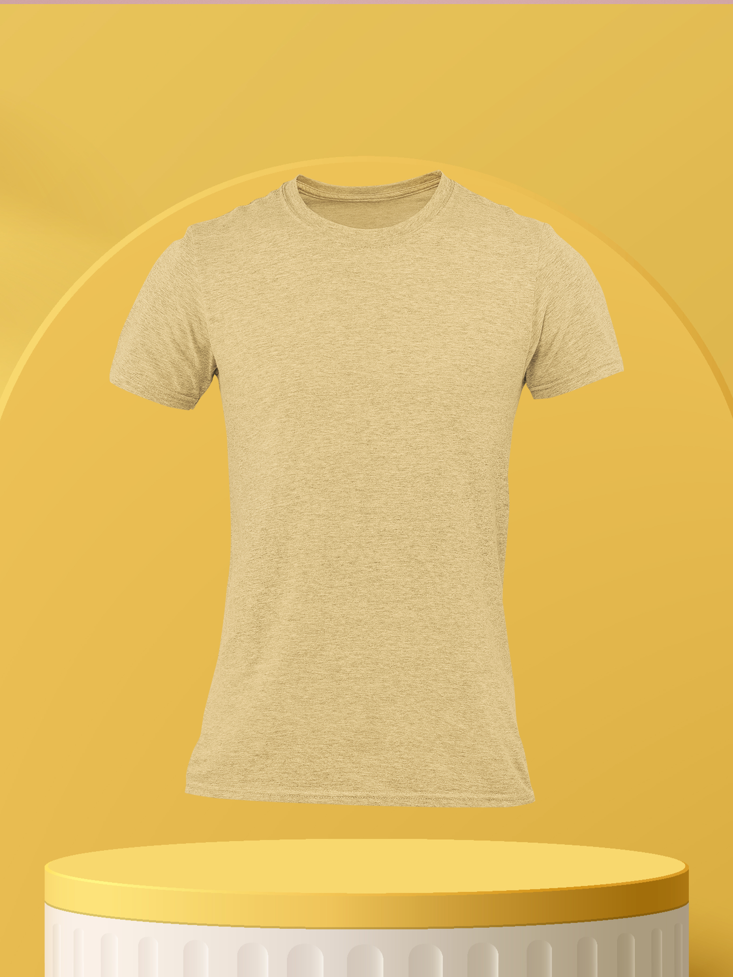 The Solid Round Neck Tee