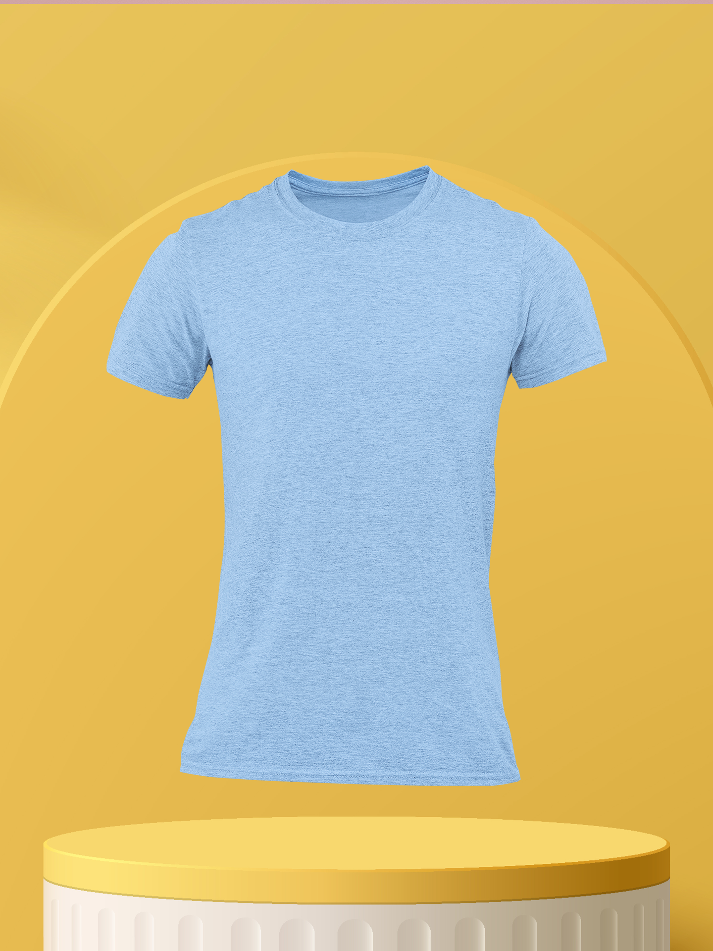 The Solid Round Neck Tee