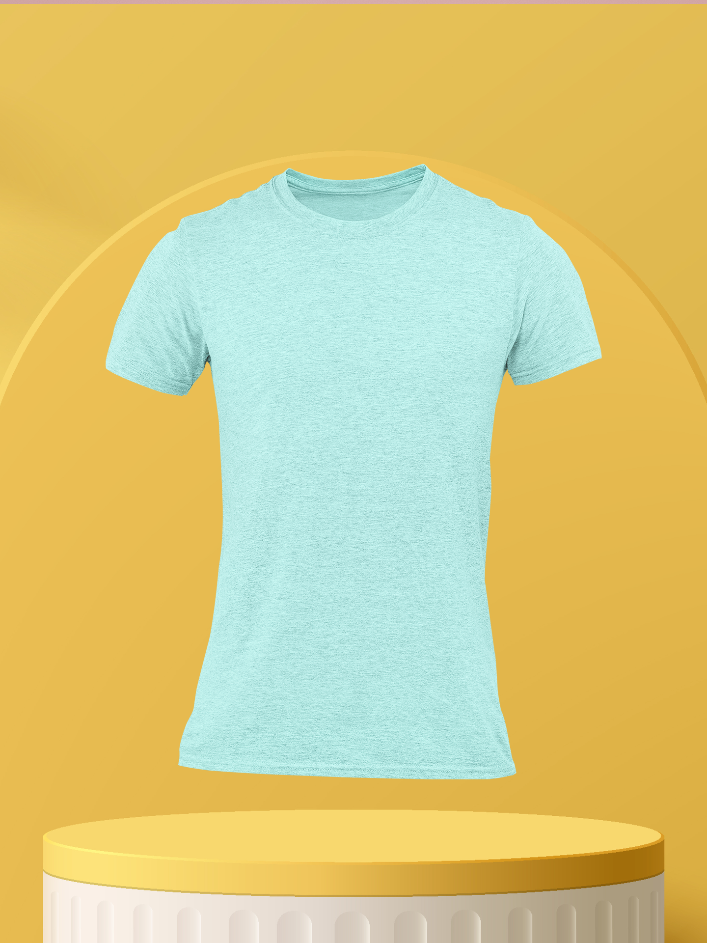 The Solid Round Neck Tee