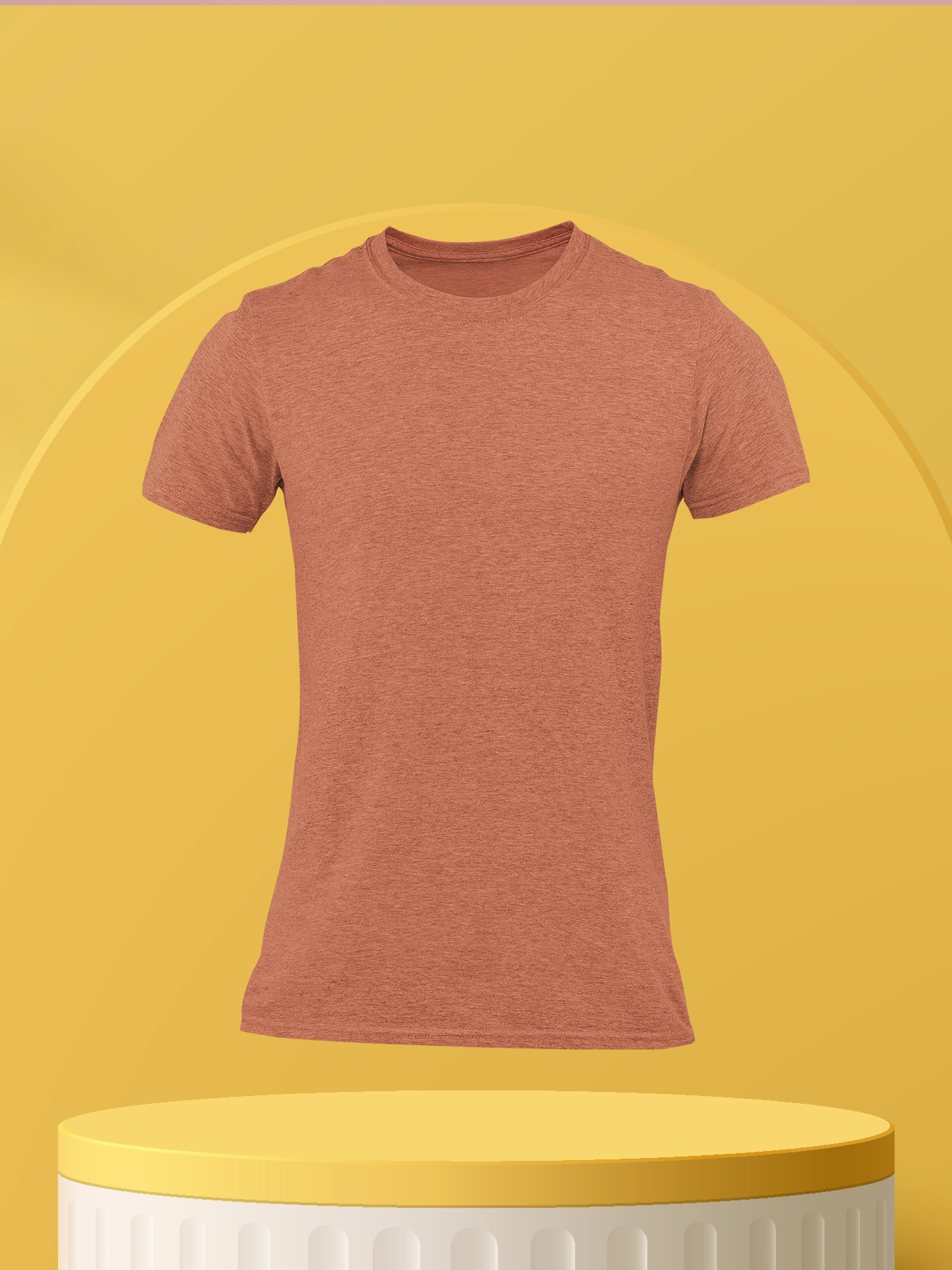 The Solid Round Neck Tee