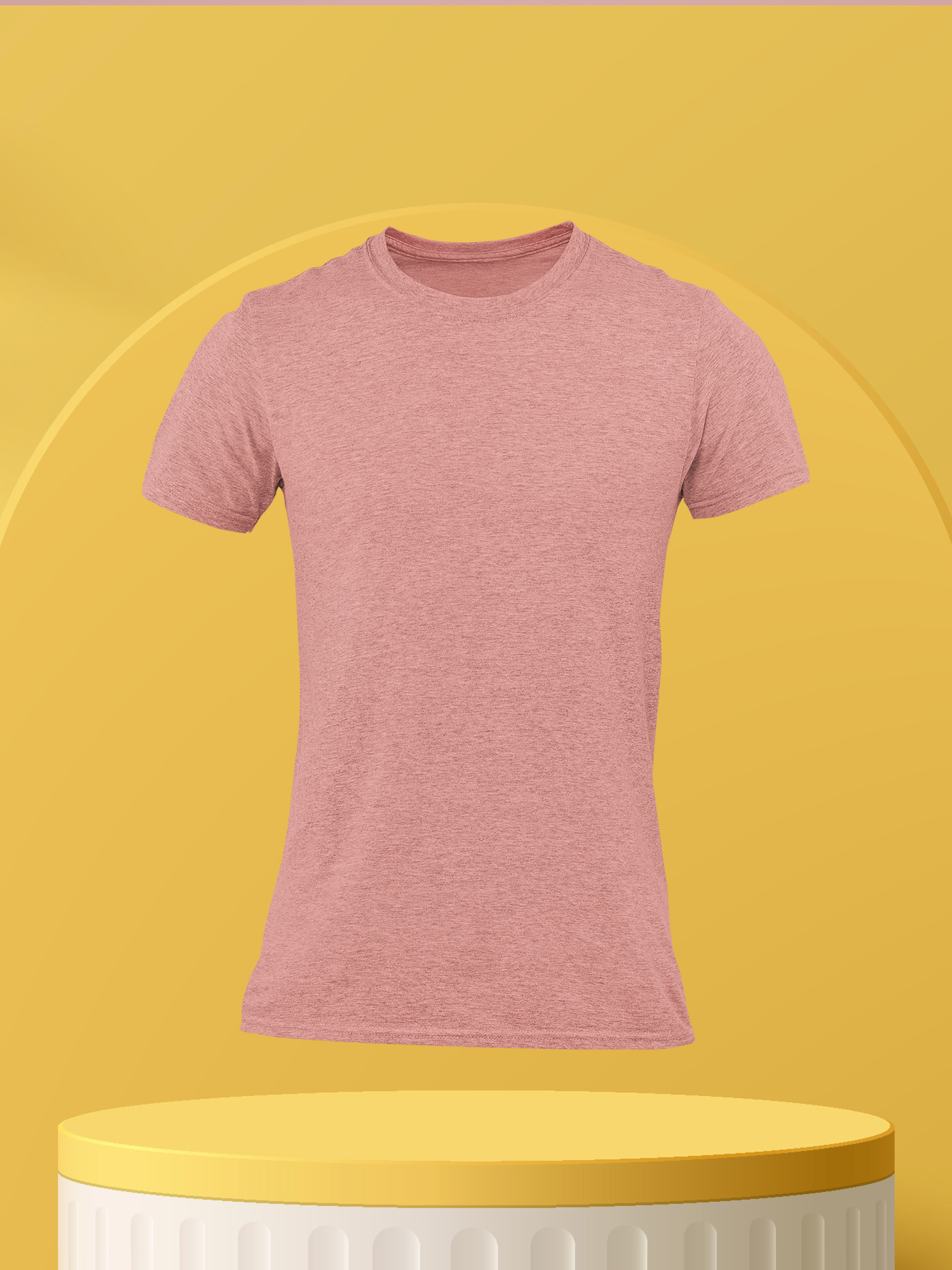 The Solid Round Neck Tee